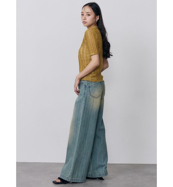 MURUA「クロシェライクハーフトップス」|ニット・セーター|