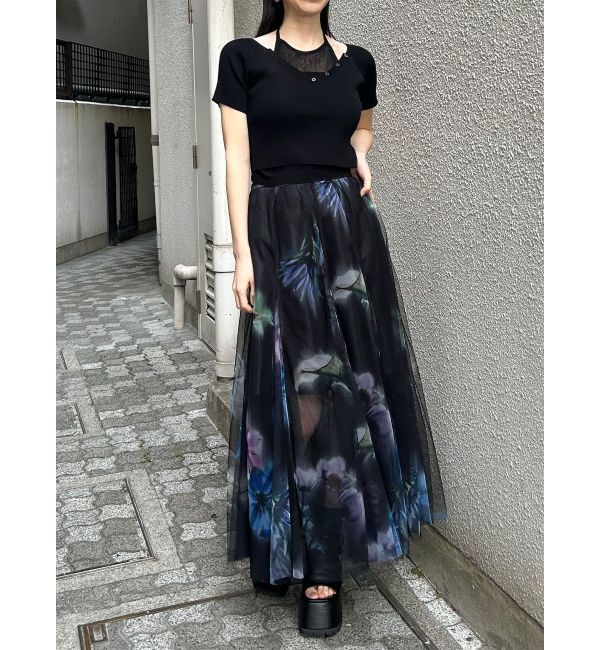 MURUA「レイヤードライクVネックニット」|ニット・セーター|