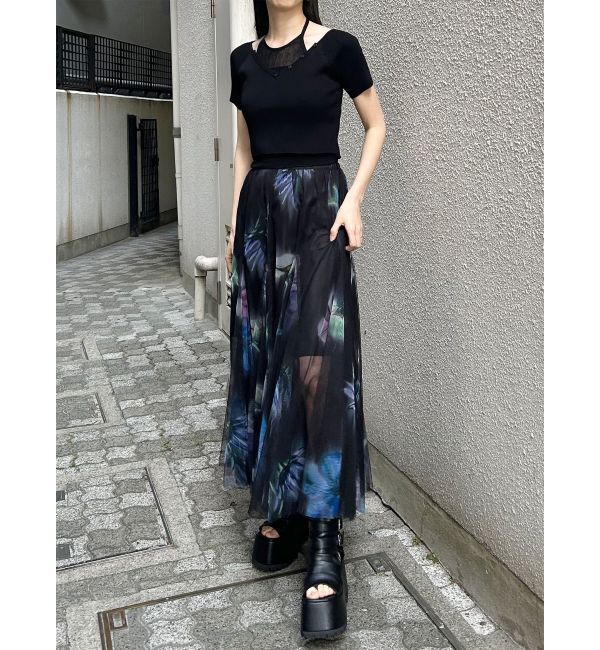 MURUA「レイヤードライクVネックニット」|ニット・セーター|