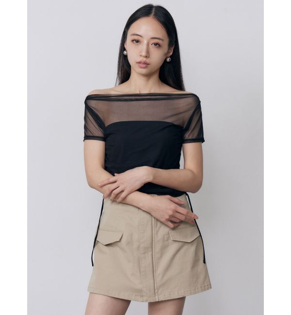 MURUA「ベーシックベアトップ」|キャミソール|