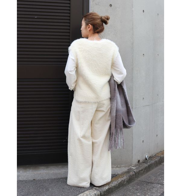 Ungrid「コーデュロイワイドパンツ」|その他|