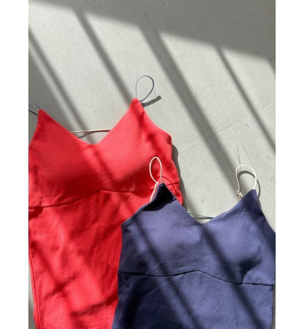 Ungrid「【Ungrid&times;AMPHI】ブラトップカップ付きインナー」|キャミソール|