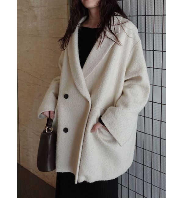 LAGUNAMOON「ネップツイードオーバージャケットコート」|その他|