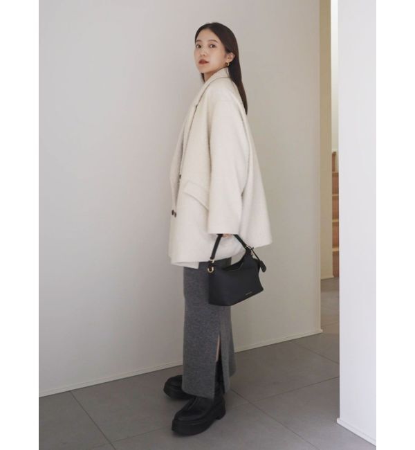 LAGUNAMOON「ネップツイードオーバージャケットコート」|その他|