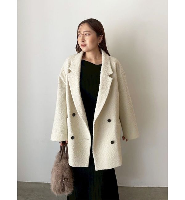 LAGUNAMOON「ネップツイードオーバージャケットコート」|その他|