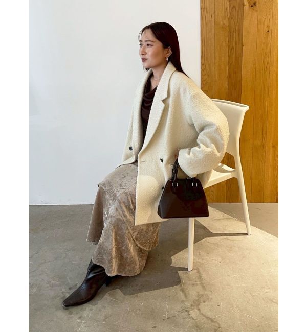 LAGUNAMOON「ネップツイードオーバージャケットコート」|その他|