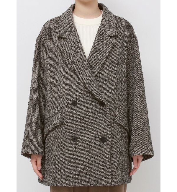 LAGUNAMOON「ネップツイードオーバージャケットコート」|その他|