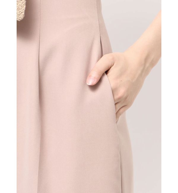 LAGUNAMOON「LADYエンブロイダリーツイストパンツドレス」|ドレス|