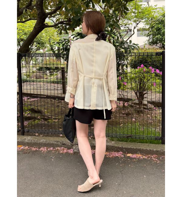 LAGUNAMOON「メッシュダブルテーラードジャケット」|テーラードジャケット|