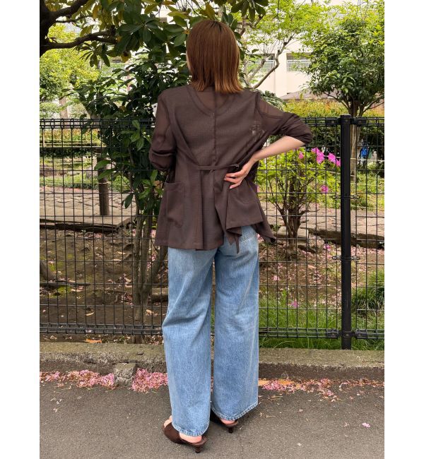 LAGUNAMOON「メッシュダブルテーラードジャケット」|テーラードジャケット|