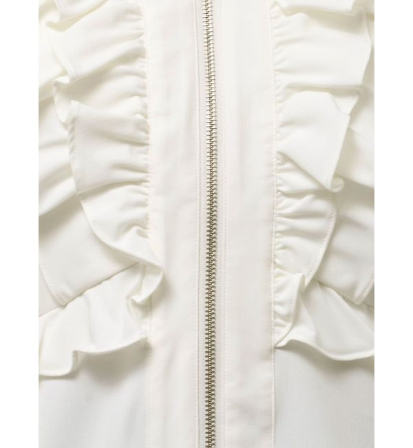 LAGUNAMOON「WZIPフリルブラウス」|シャツ・ブラウス|