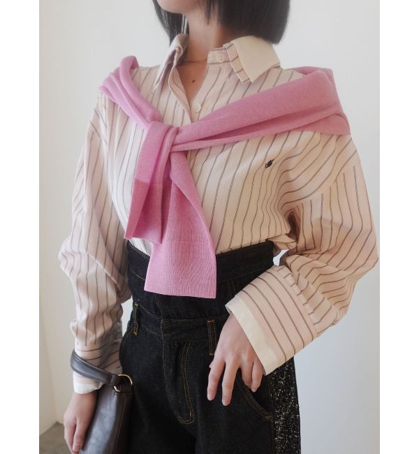 LAGUNAMOON「メタルボタンシアーニットカーディガン」|カーディガン|