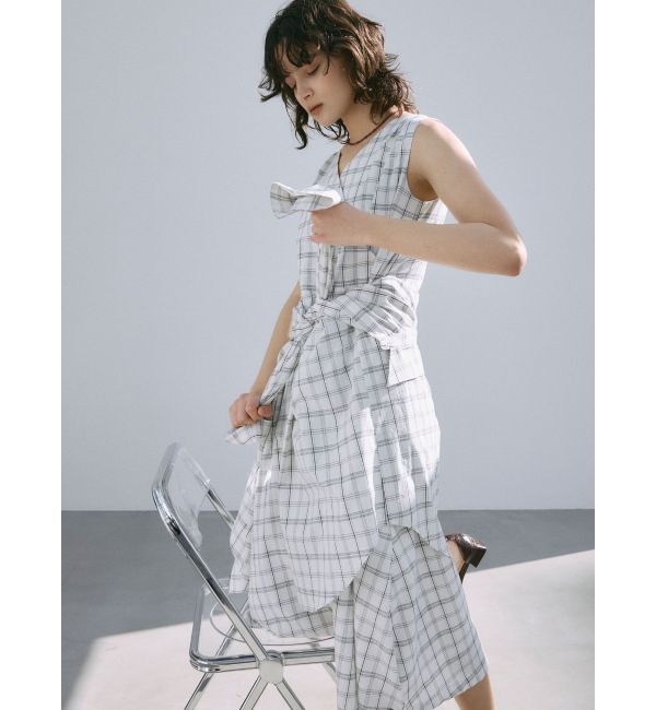 LAGUNAMOON「ウエストシャツデザインワンピース」|ワンピース|