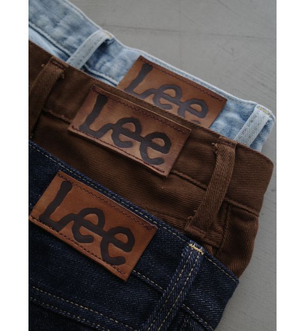 LAGUNAMOON「【Leeコラボ】セミワイドベルトデニムパンツ」|デニム|