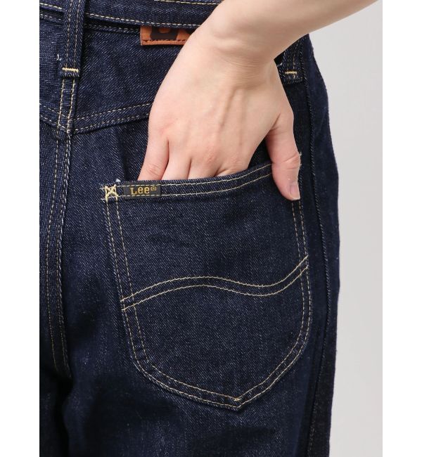 LAGUNAMOON「【Leeコラボ】セミワイドベルトデニムパンツ」|デニム|