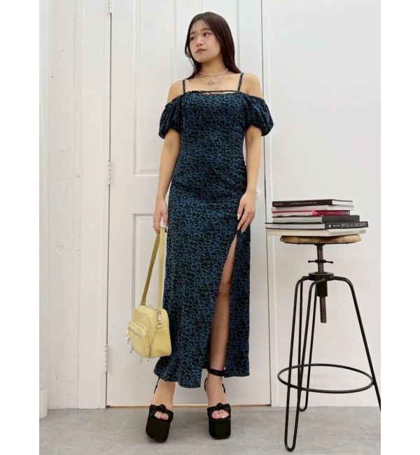 EVRIS「ストラップデザインワンピース」|ワンピース|