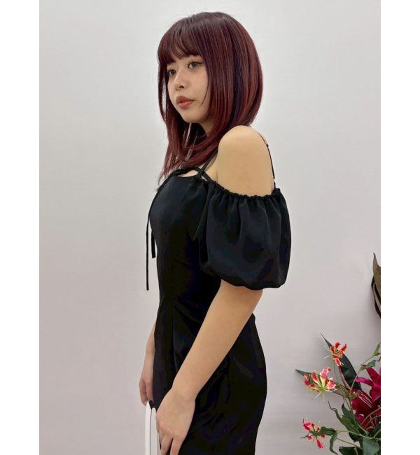 EVRIS「ストラップデザインワンピース」|ワンピース|