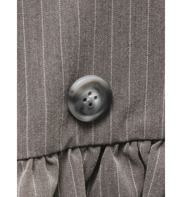 jouetie「ヘムフリルトレンチミニワンピース」|ワンピース|