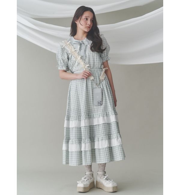 merry jenny「ribbon balletジュートウェッジサンダル」|サンダル|