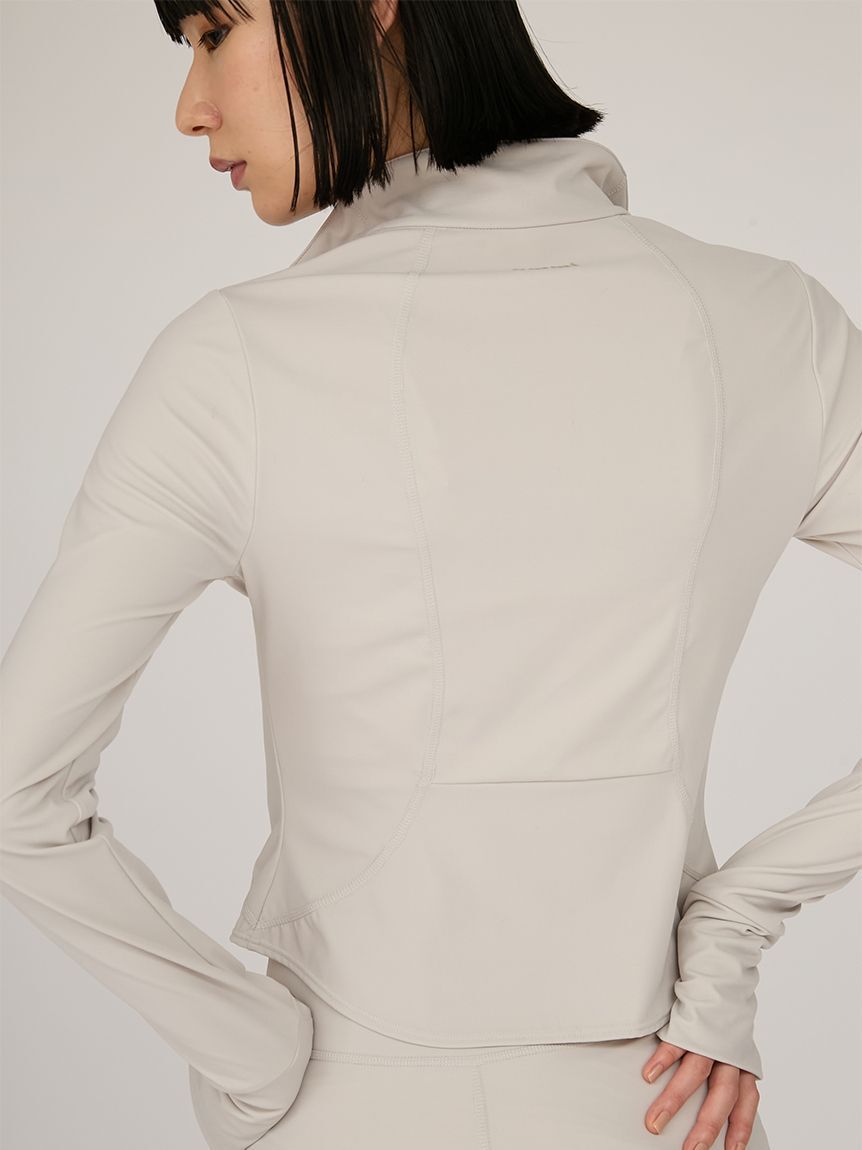 emmi yoga「サステナレッチUnity フットネスジャケット」|アウトドア|