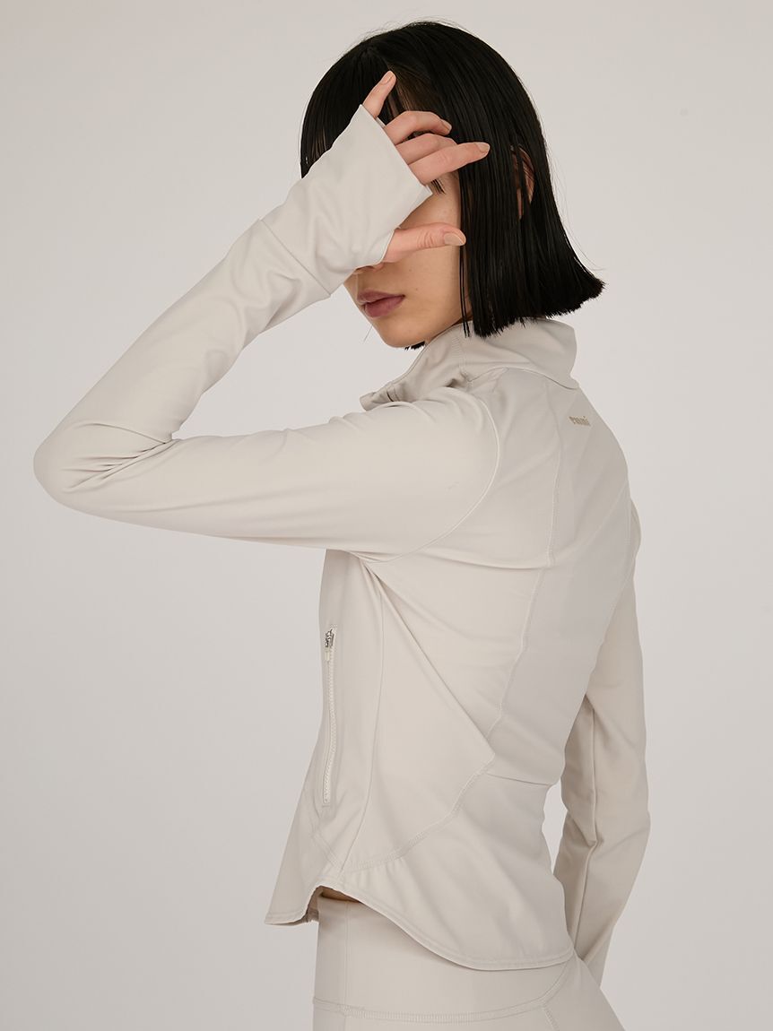 emmi yoga「サステナレッチUnity フットネスジャケット」|アウトドア|