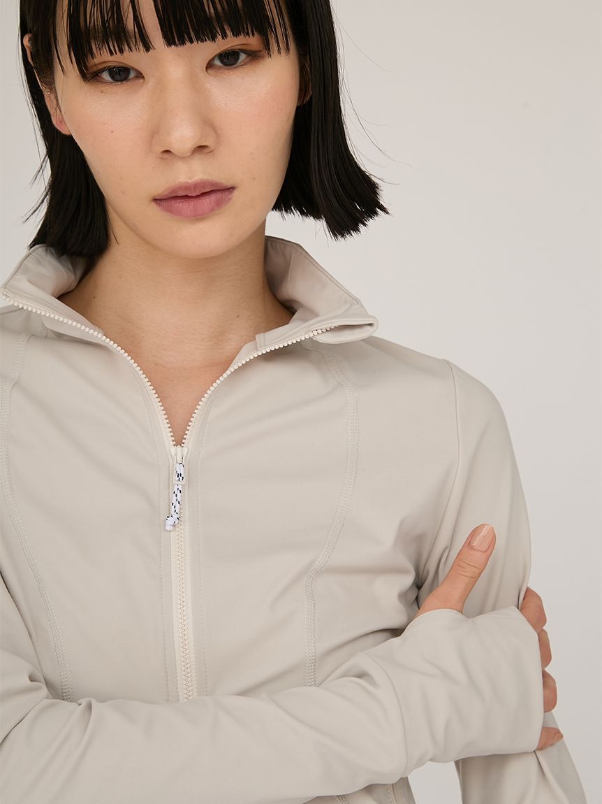 emmi yoga「サステナレッチUnity フットネスジャケット」|アウトドア|