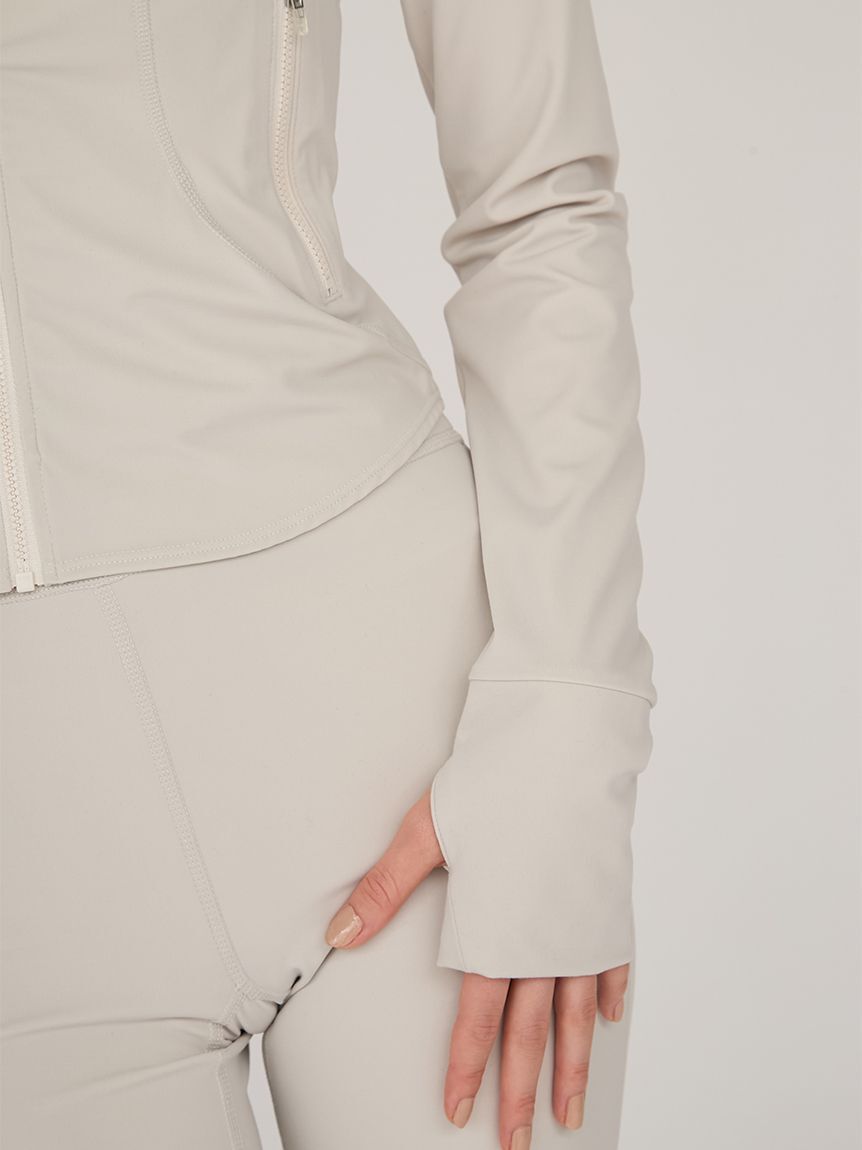 emmi yoga「サステナレッチUnity フットネスジャケット」|アウトドア|