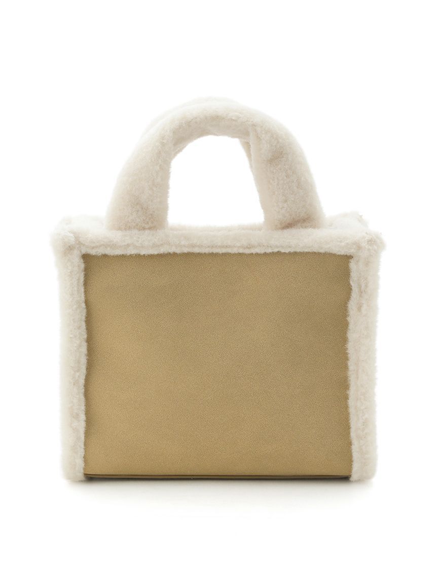 FURFUR「【WEB・一部店舗限定カラー】ムートンロゴトートバッグ」|トートバッグ|
