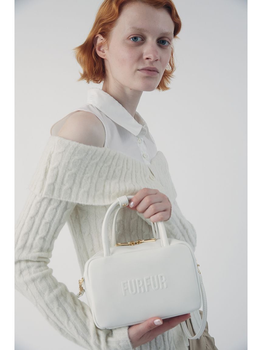 FURFUR「【限定カラー】バリエーションスクエアボストンバッグ」|ボストンバッグ|