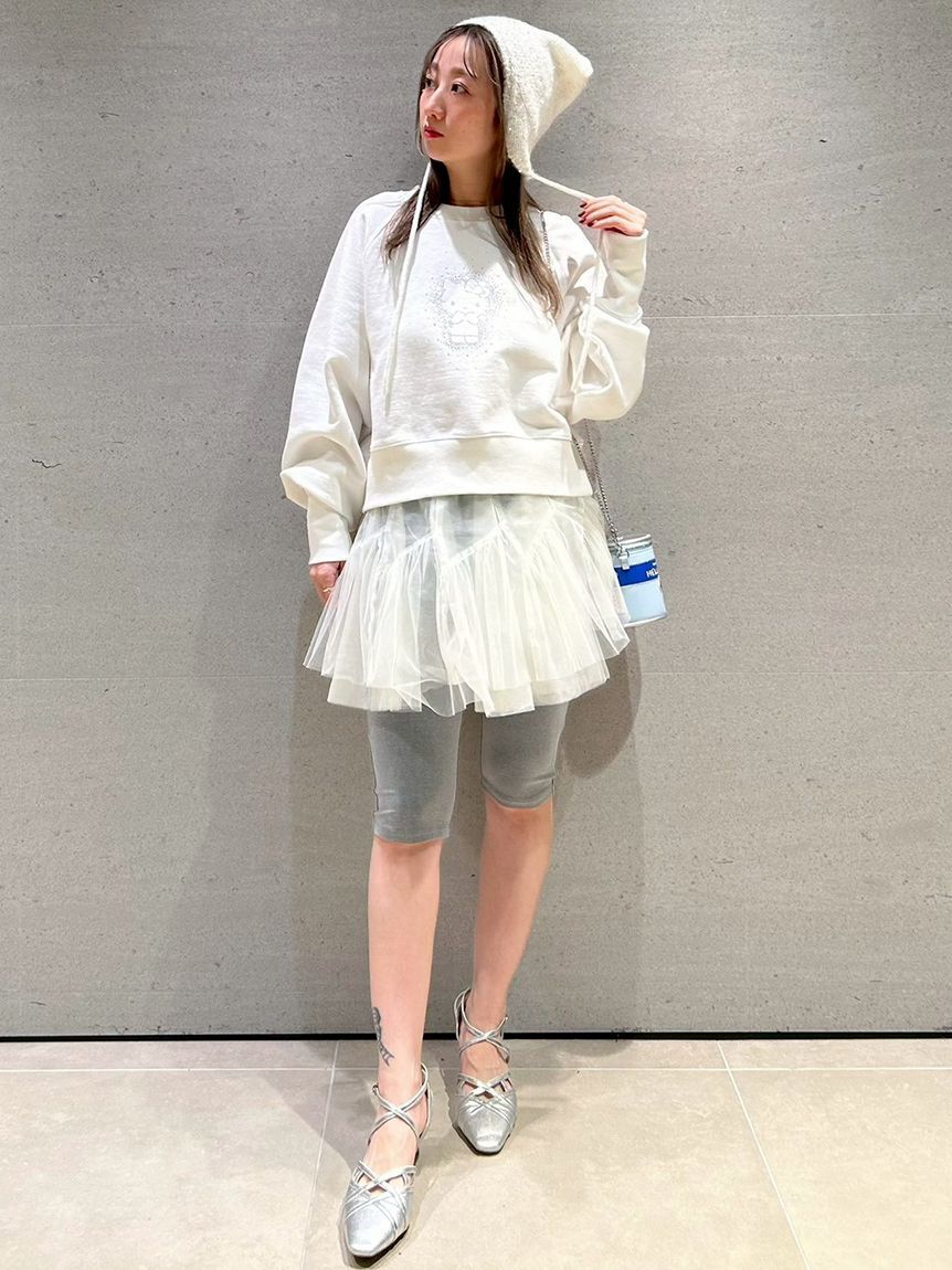 FURFUR「【WEB・一部店舗限定カラー】HELLO KITTYクリスタルスウェット」|スウェット・ジャージ|