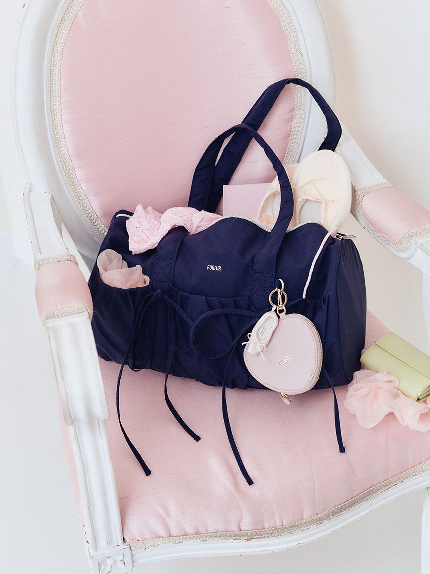 FURFUR「【WEB限定カラー】リボンドラムバッグ」|ショルダー・メッセンジャー|