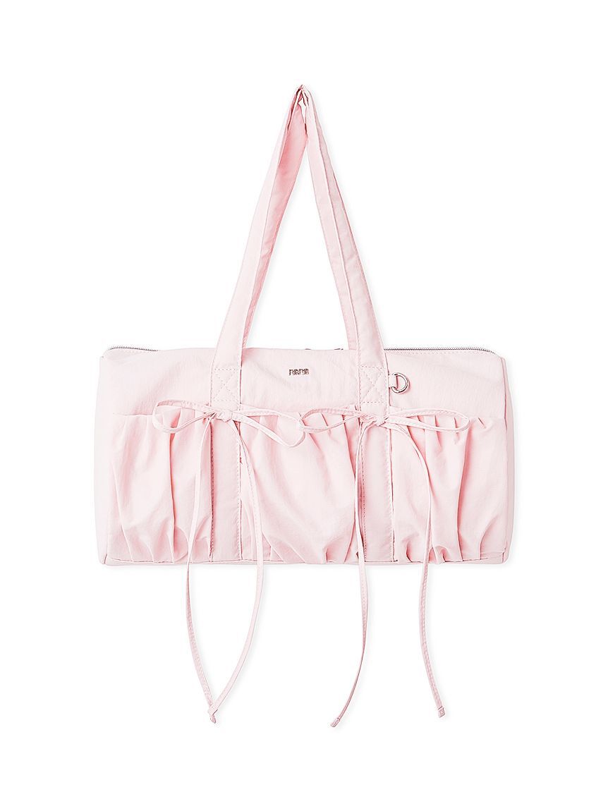 FURFUR「【WEB限定カラー】リボンドラムバッグ」|ショルダー・メッセンジャー|