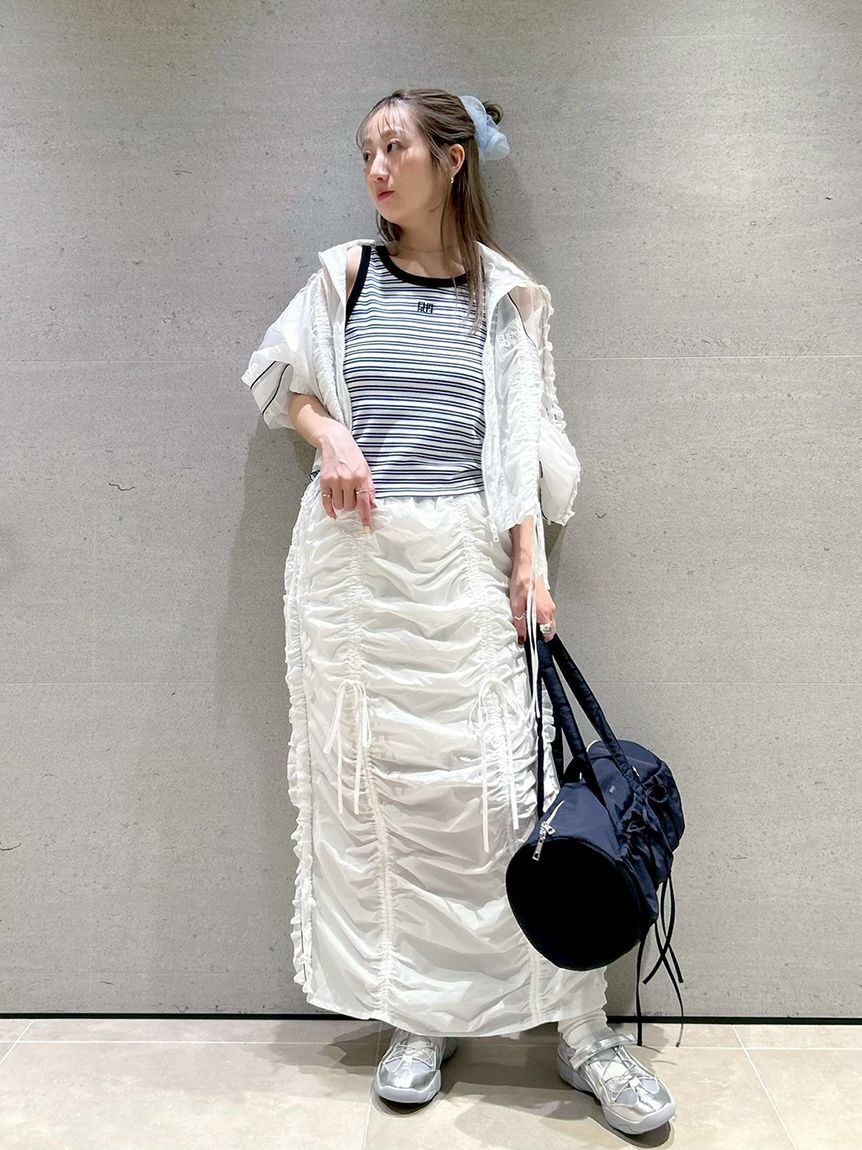 FURFUR「【WEB限定カラー】リボンドラムバッグ」|ショルダー・メッセンジャー|