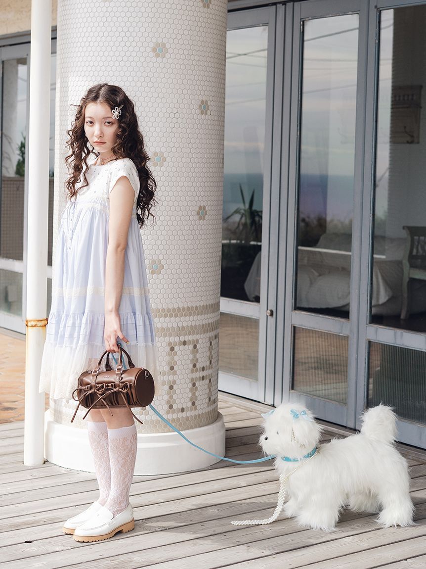 FURFUR「【WEB限定カラー】レースワッペンコンパクトTシャツ」|Tシャツ・カットソー|