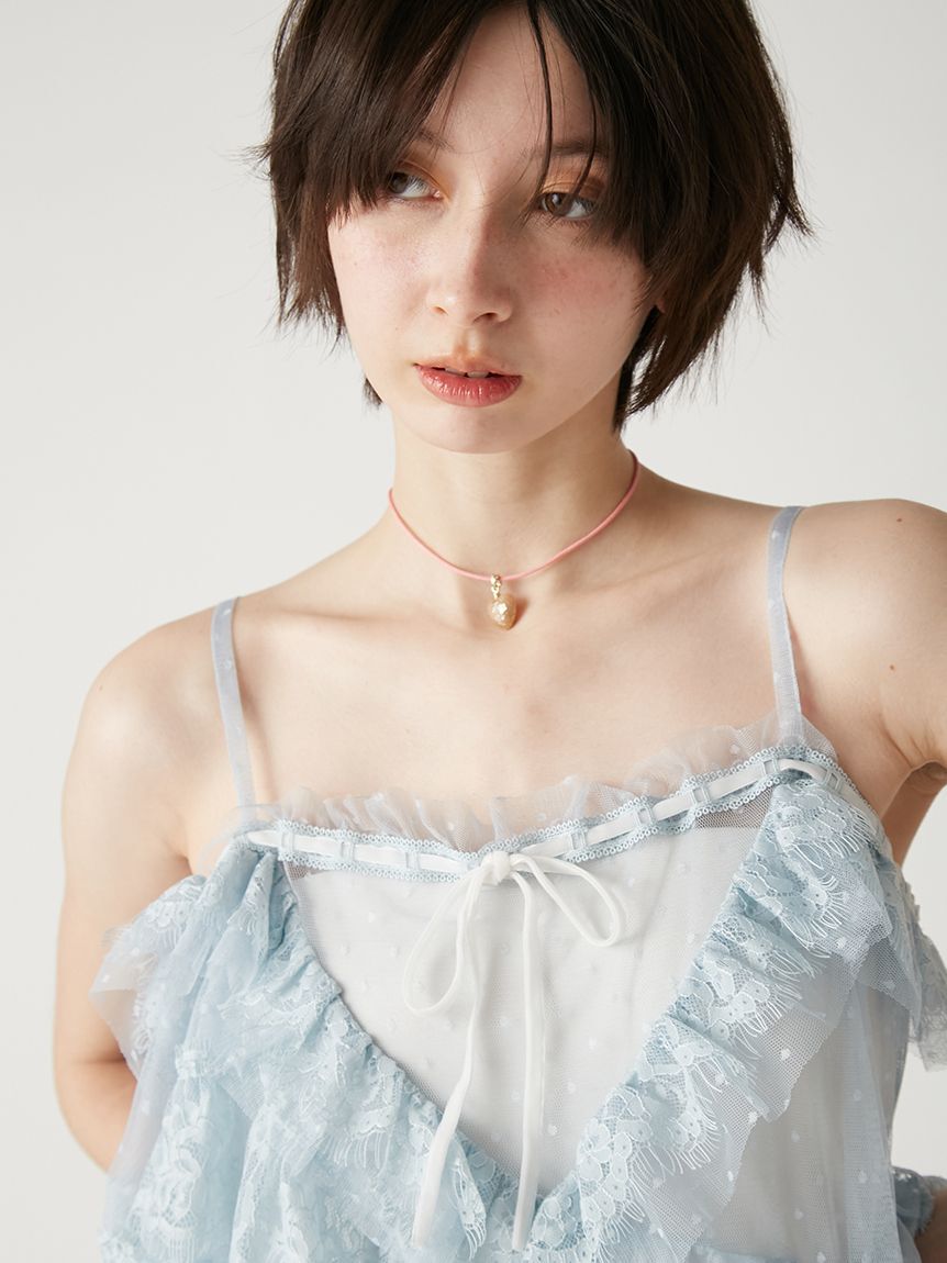 FURFUR「シェルハートネックレス」|ネックレス|