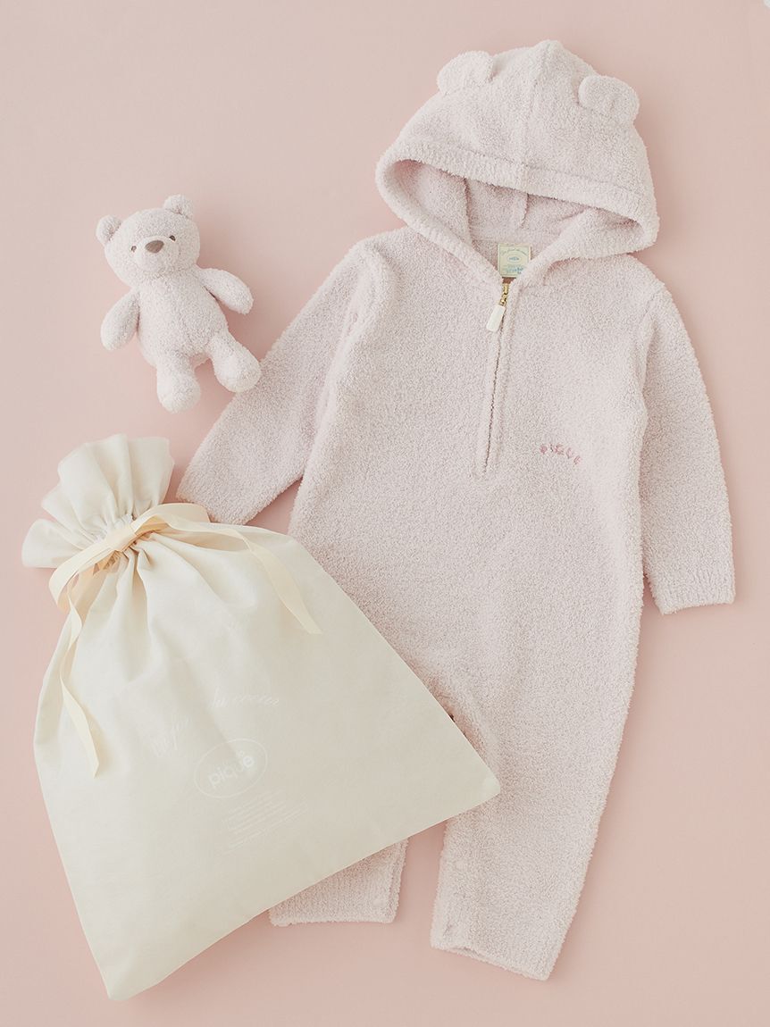 GELATO PIQUE KIDS & BABY「【ラッピング済み】【BABY】パウダーベアロンパース＆ぬいぐるみSET」|その他ベビー用品|PNK