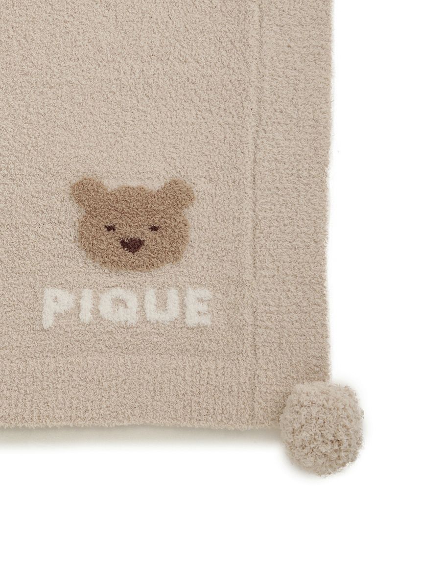 GELATO PIQUE KIDS & BABY「【ラッピング済み】【BABY】ベアブランケット&スタイ2点セット ギフトBOX」|その他ベビー用品|