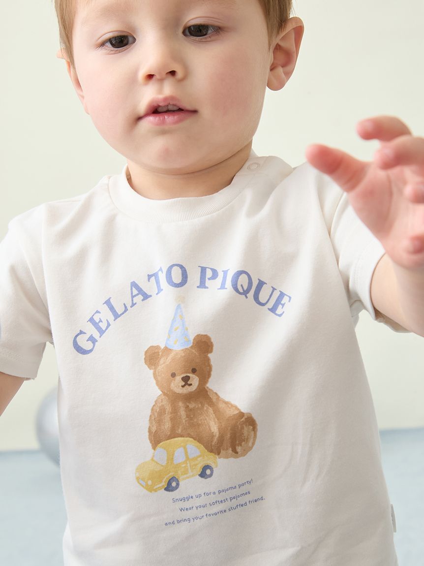 GELATO PIQUE KIDS & BABY「【BABY】パジャマパーティーワンポイントTシャツ」|その他ベビーウェア|