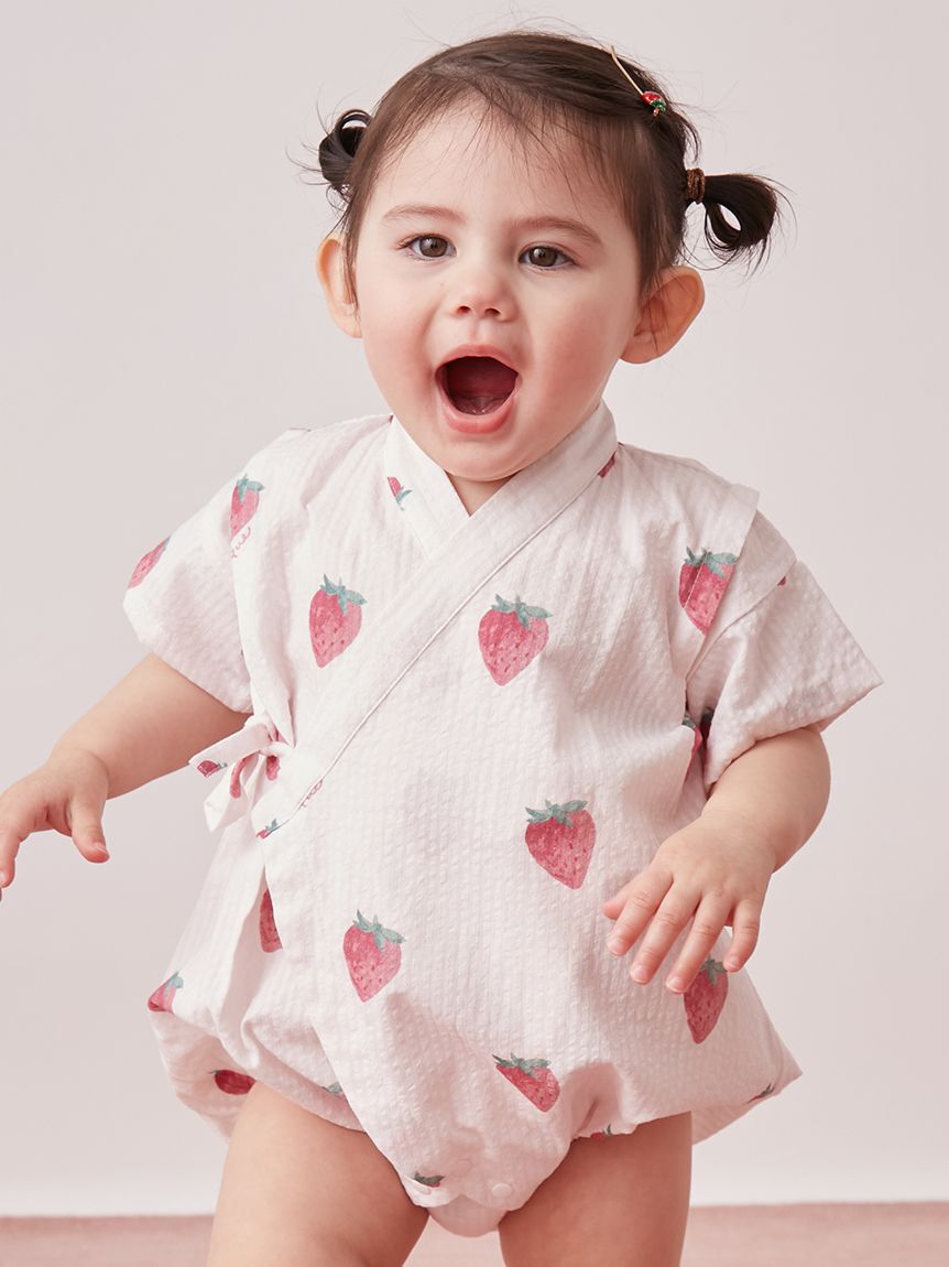 GELATO PIQUE KIDS & BABY「【BABY】甚平」|ロンパース|