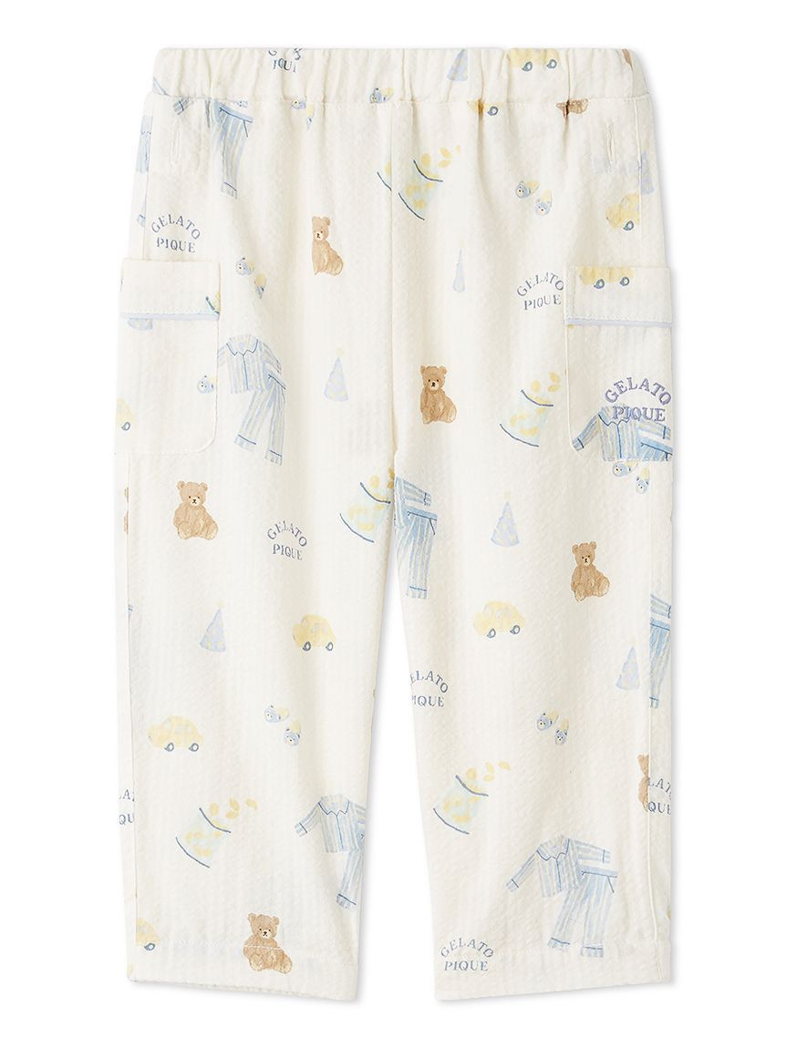 GELATO PIQUE KIDS & BABY「【BABY】パジャマパーティー柄ロングパンツ」|その他ベビーウェア|