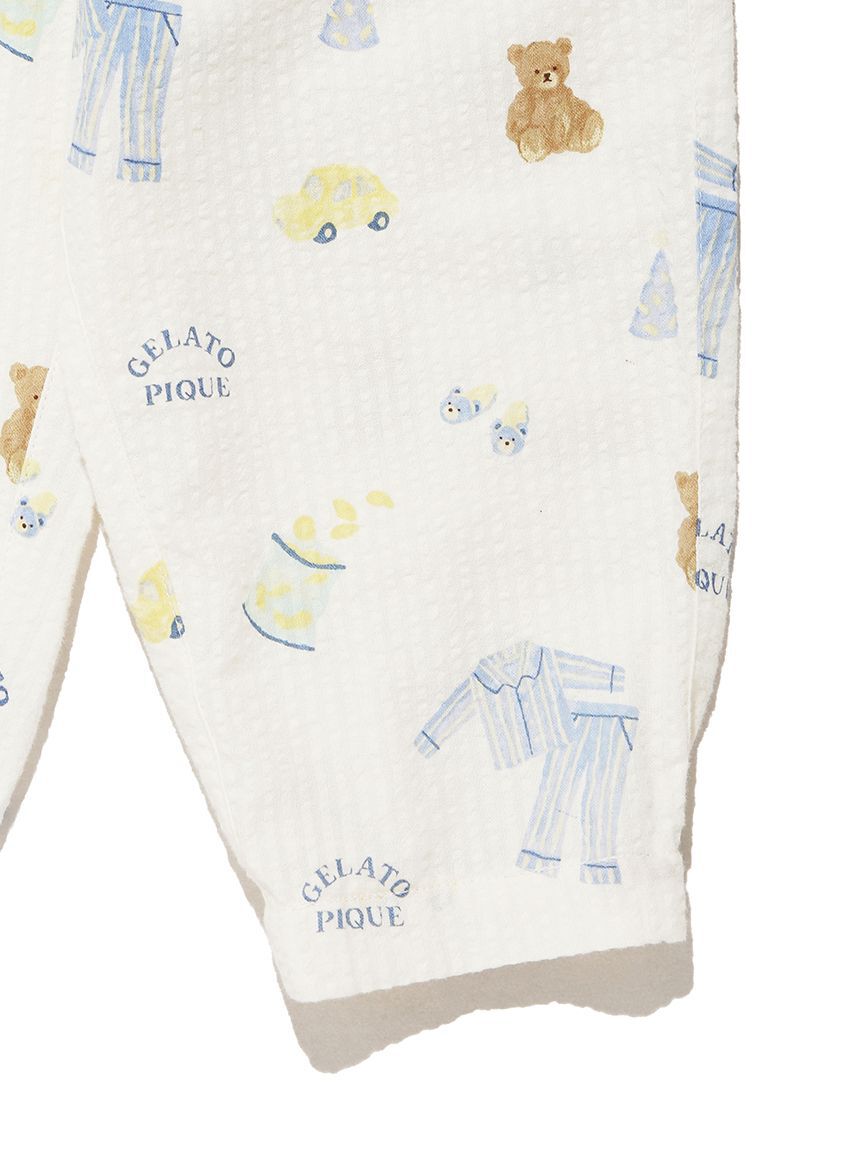 GELATO PIQUE KIDS & BABY「【BABY】パジャマパーティー柄ロングパンツ」|その他ベビーウェア|