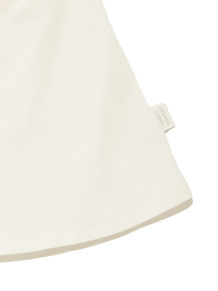 GELATO PIQUE KIDS & BABY「【KIDS】パジャマパーティーワンポイントフレアTシャツ」|ルームウェア|