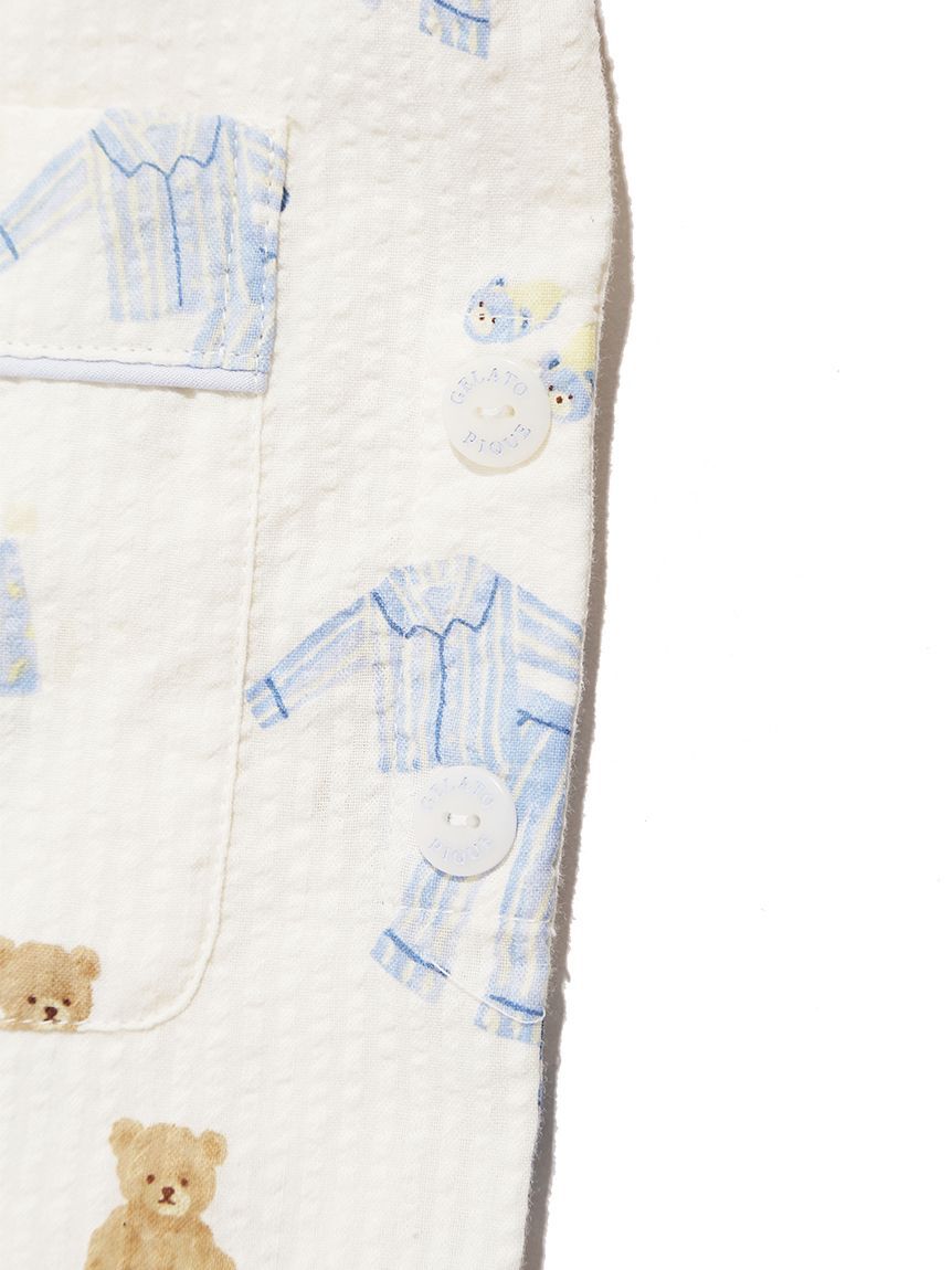 GELATO PIQUE KIDS & BABY「【KIDS】パジャマパーティー柄シャツ」|シャツ・ブラウス|