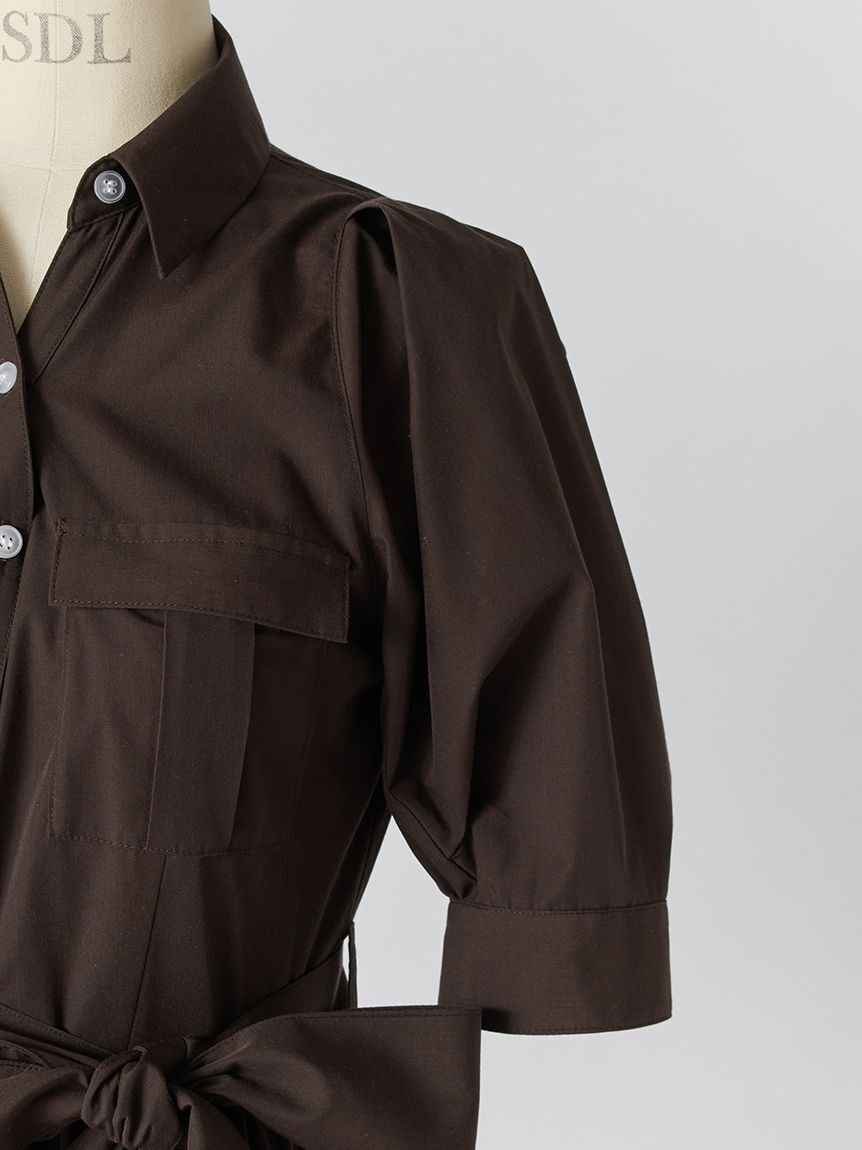 SNIDEL「サファリシャツワンピース」|ワンピース|