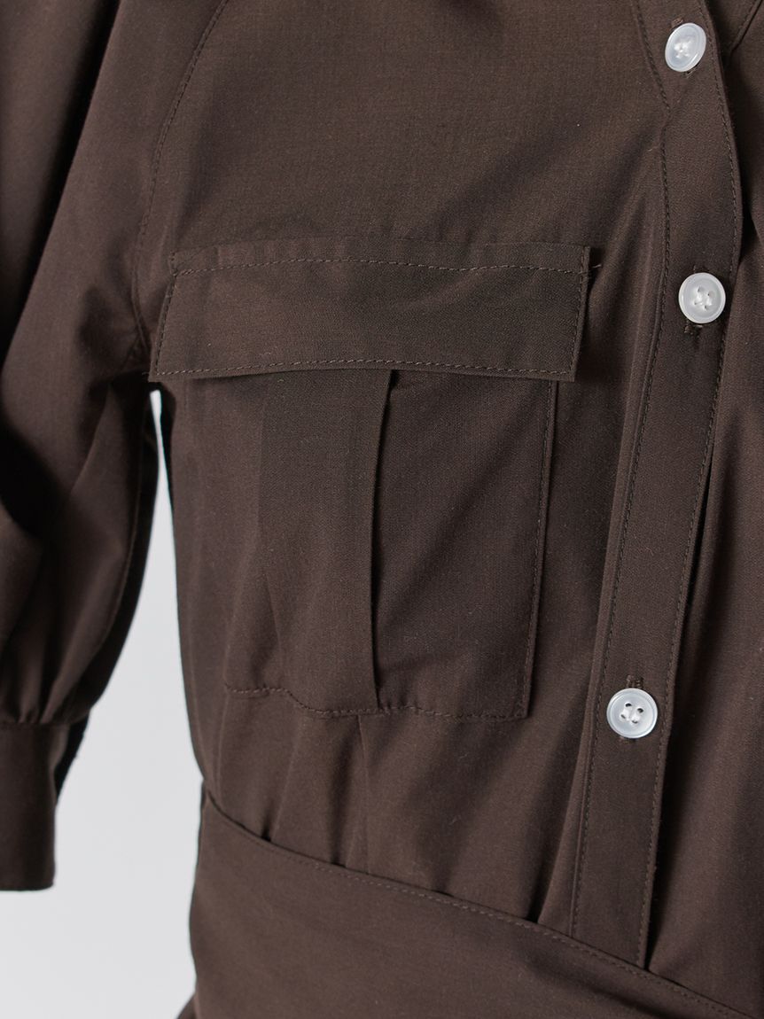 SNIDEL「サファリシャツワンピース」|ワンピース|