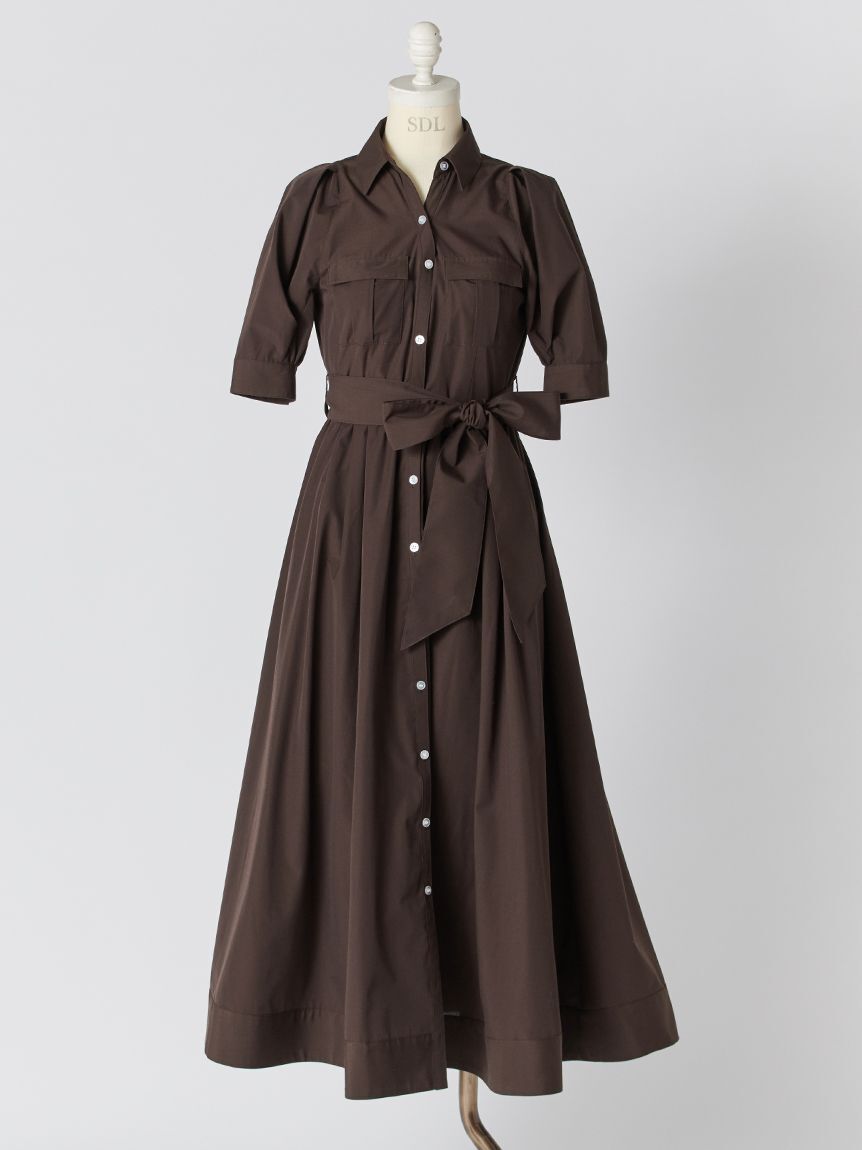 SNIDEL「サファリシャツワンピース」|ワンピース|