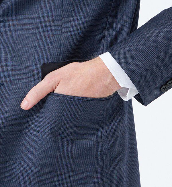 MACKINTOSH PHILOSOPHY「トロッター ジャケット#108 ウール混グレンチェック」|テーラードジャケット|