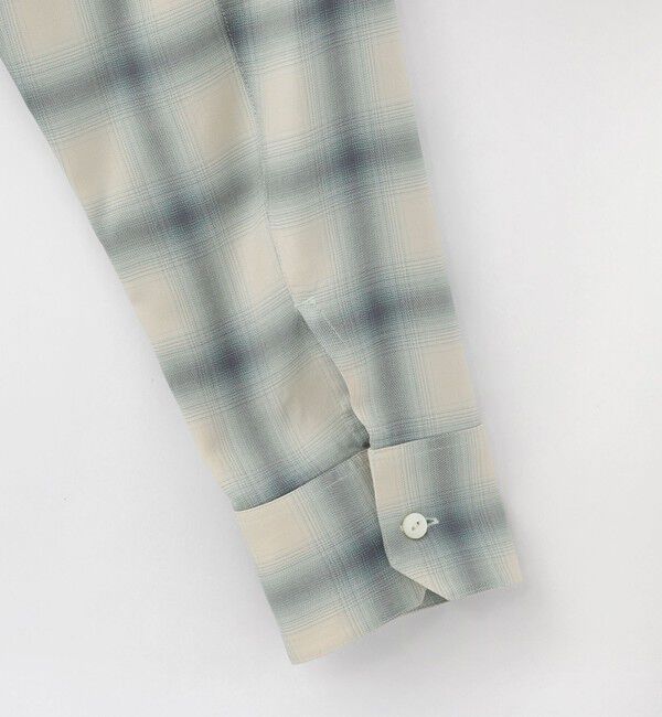  「レーヨンオンブレCPOシャツ」|シャツ・ブラウス|