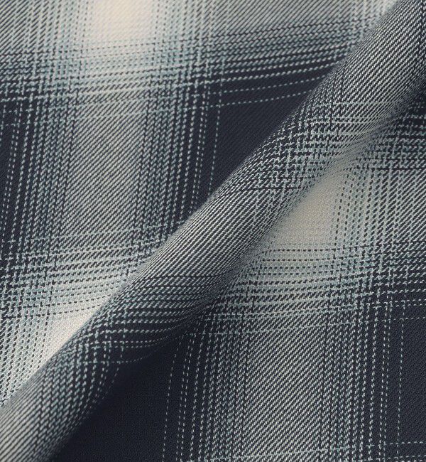  「レーヨンオンブレCPOシャツ」|シャツ・ブラウス|