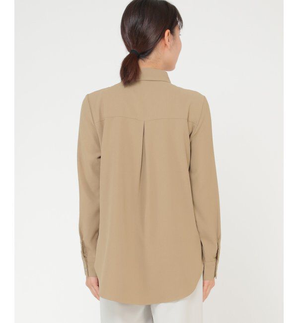 IKKA LOUNGE「ウエストタックブラウス」|シャツ・ブラウス|